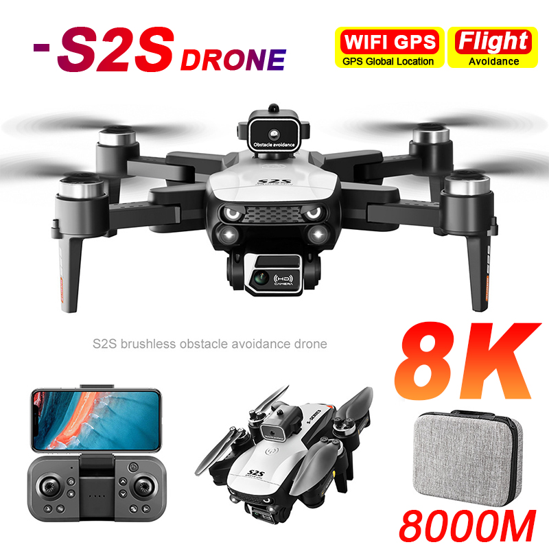 New S2S Drone 8K Professional  – обзор и цена New Gadgets Electronic