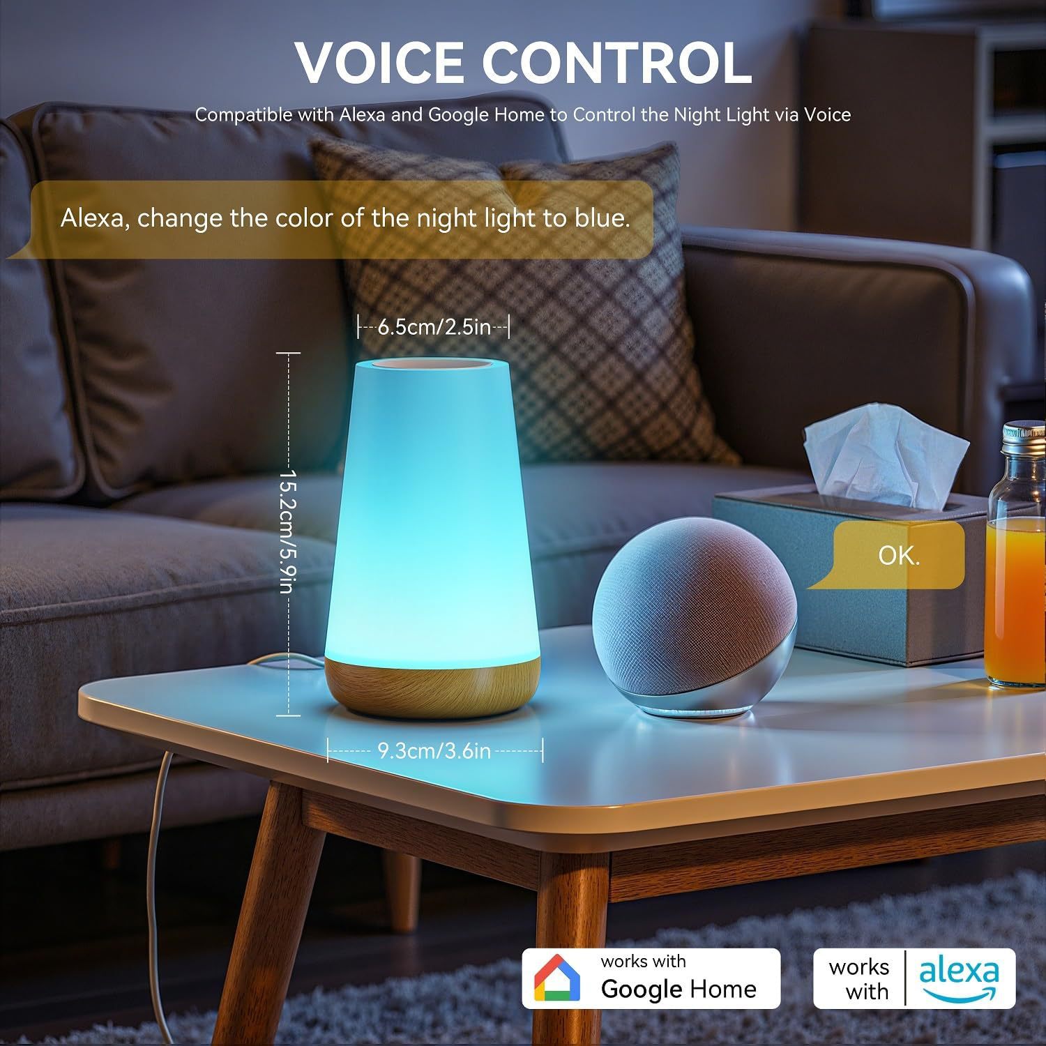 USB Rechargeable Tuya WiFi Sma – обзор и цена Rgb Desk Lamp Smart