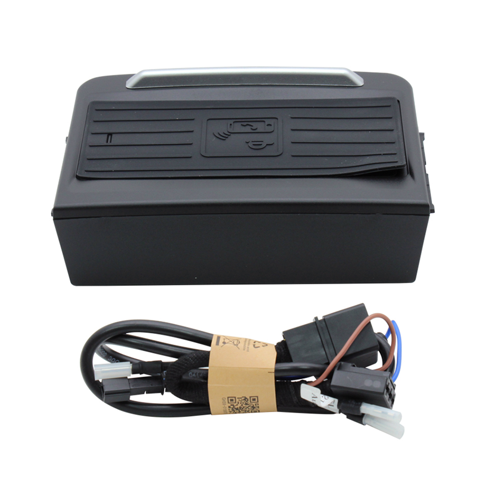 Car Console Storage Box Phone  – обзор и цена Wireless Phone Charger Pad