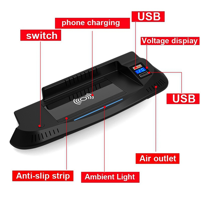 Car 15W QI Wireless Phone Char – обзор и цена Wireless Phone Charger Pad