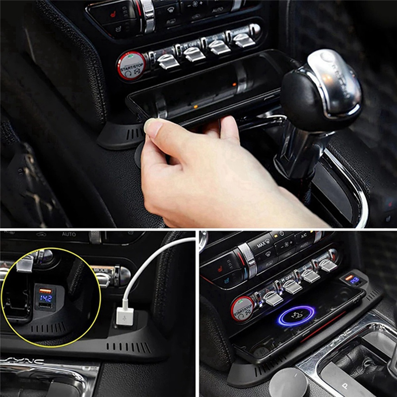 Car 15W QI Wireless Phone Char – обзор и цена Wireless Phone Charger Pad