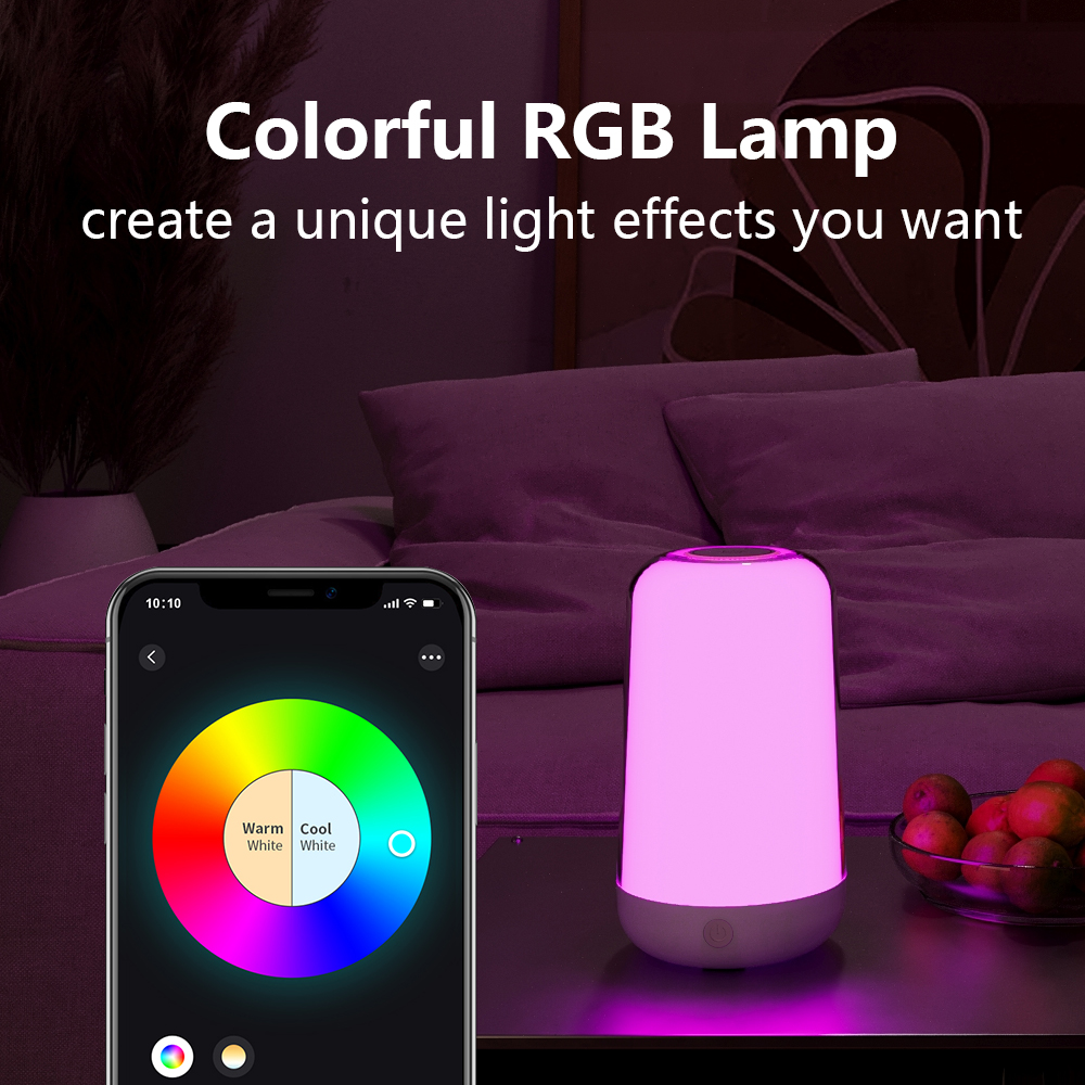 Smart Touch Bedside Table Lamp – обзор и цена Rgb Desk Lamp Smart