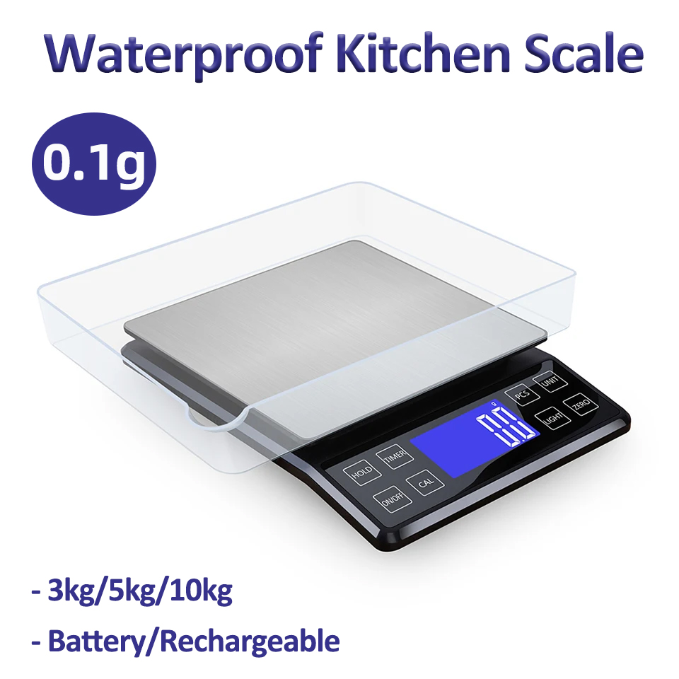 Digital Kitchen Scale 0.1g Hig – обзор и цена Unique Electronics Gadgets