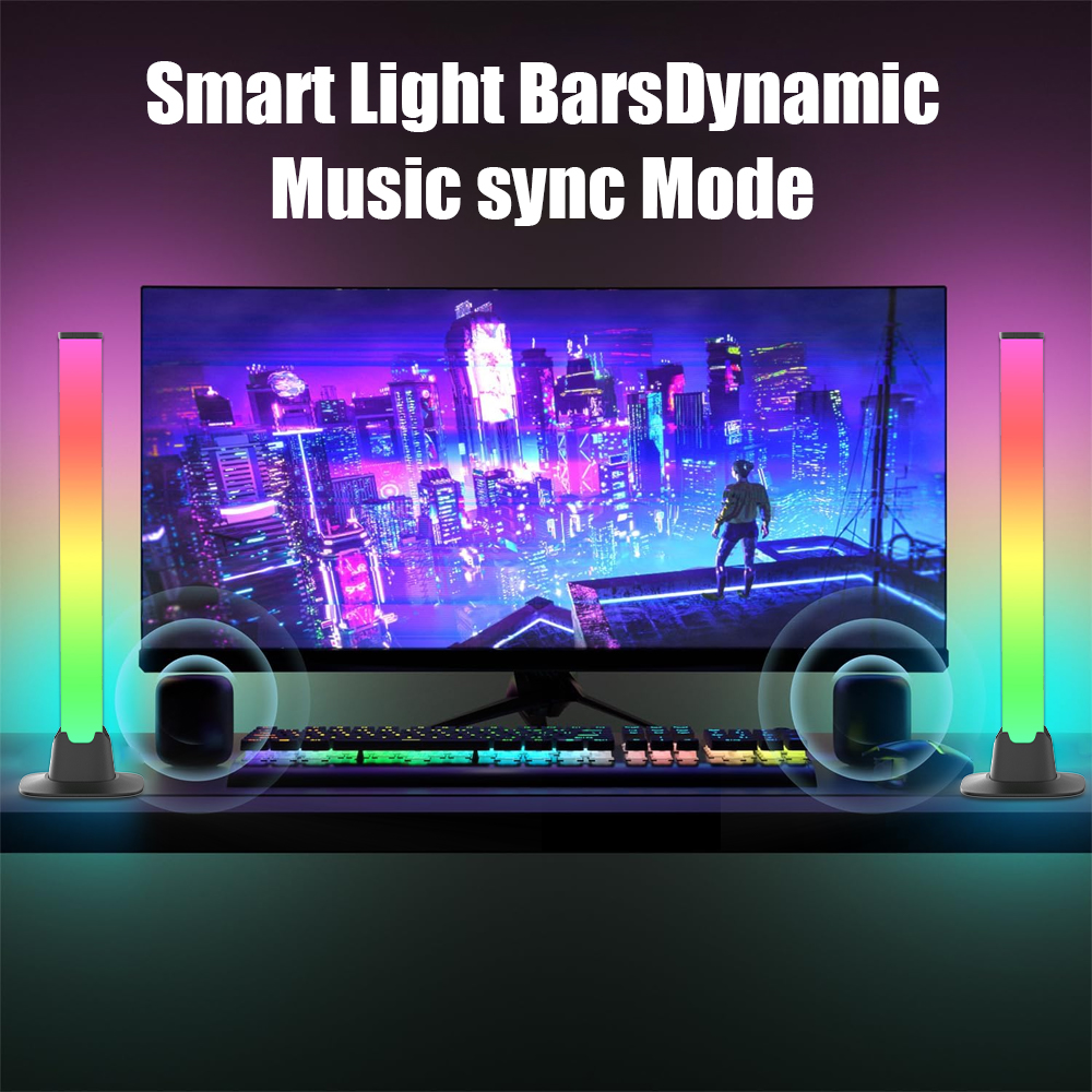 RGB LED Lights Bar Bluetooth S – обзор и цена Rgb Desk Lamp Smart