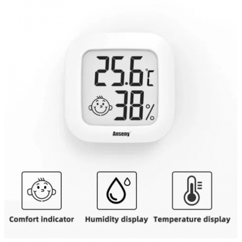 LCD Digital Thermometer Hygrom – обзор и цена Unique Electronics Gadgets