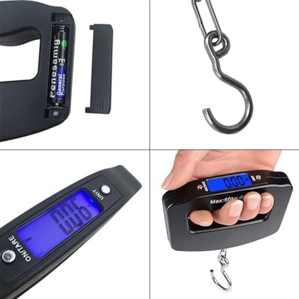 50Kg 10g Luggage Weight Scale, – обзор и цена Unique Electronics Gadgets