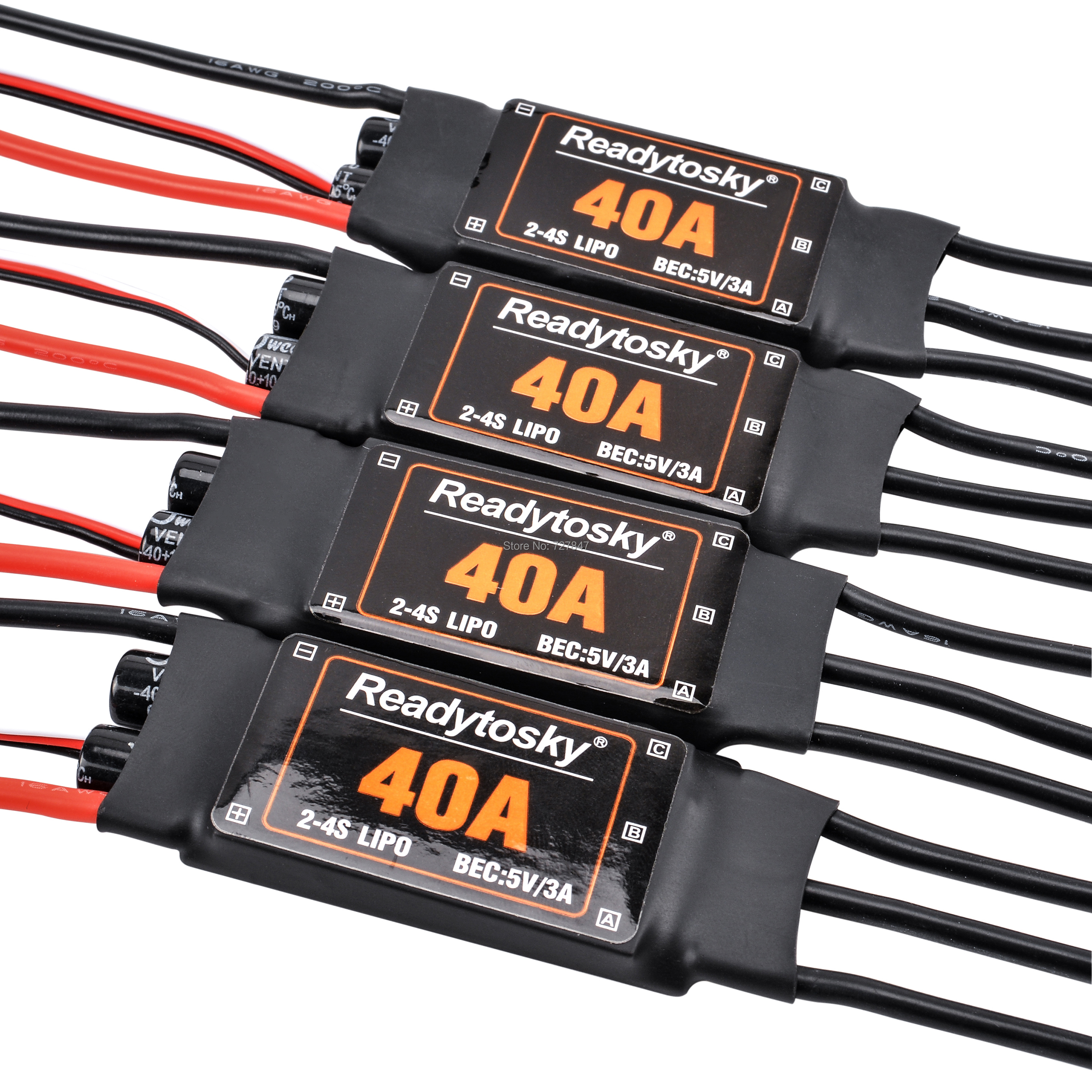NEW 40A ESC 2-4S 5V/3A Brushle – обзор и цена New Gadgets Electronic