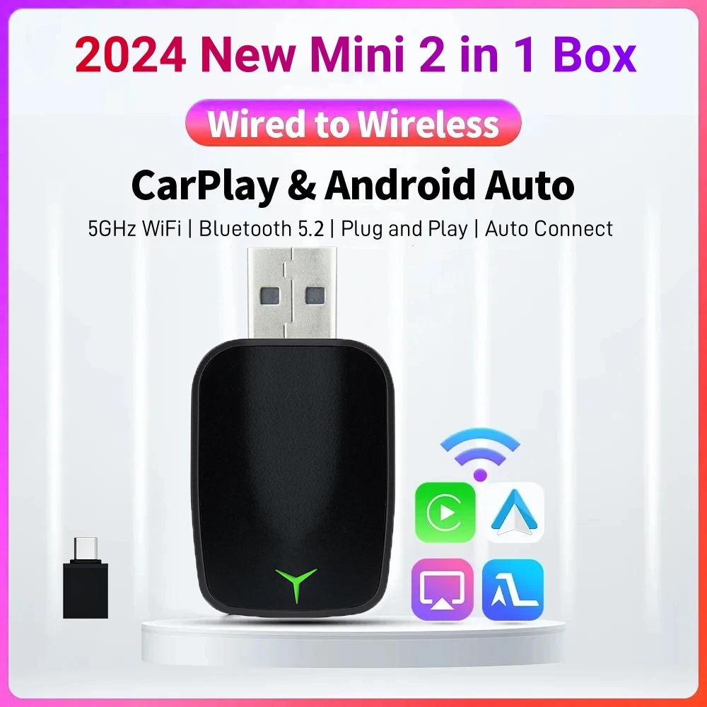 New Wired To Wireless Carplay  – обзор и цена Electronic Gadgets