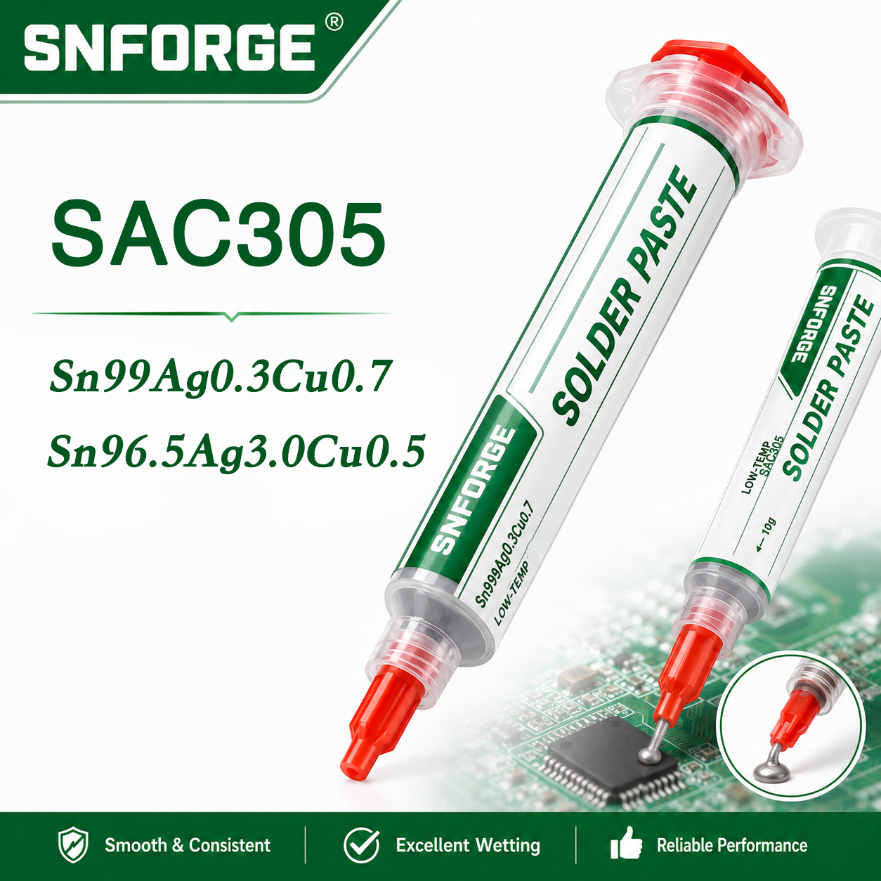 SAC305 Solder Paste Welding Ti – обзор и цена Electronics Home Gadgets