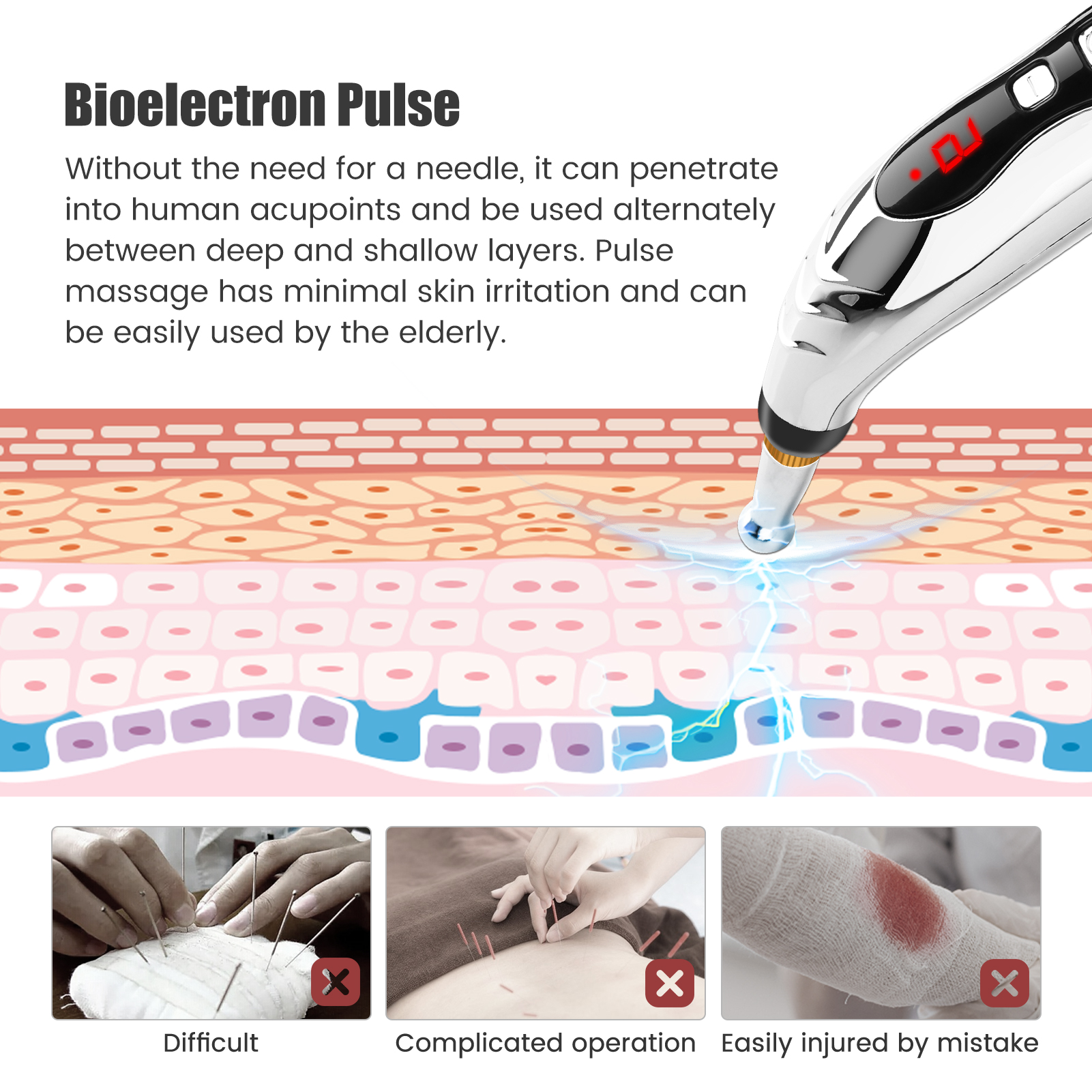 Electronic Acupuncture Pen Ele – обзор и цена Electronic Gadgets