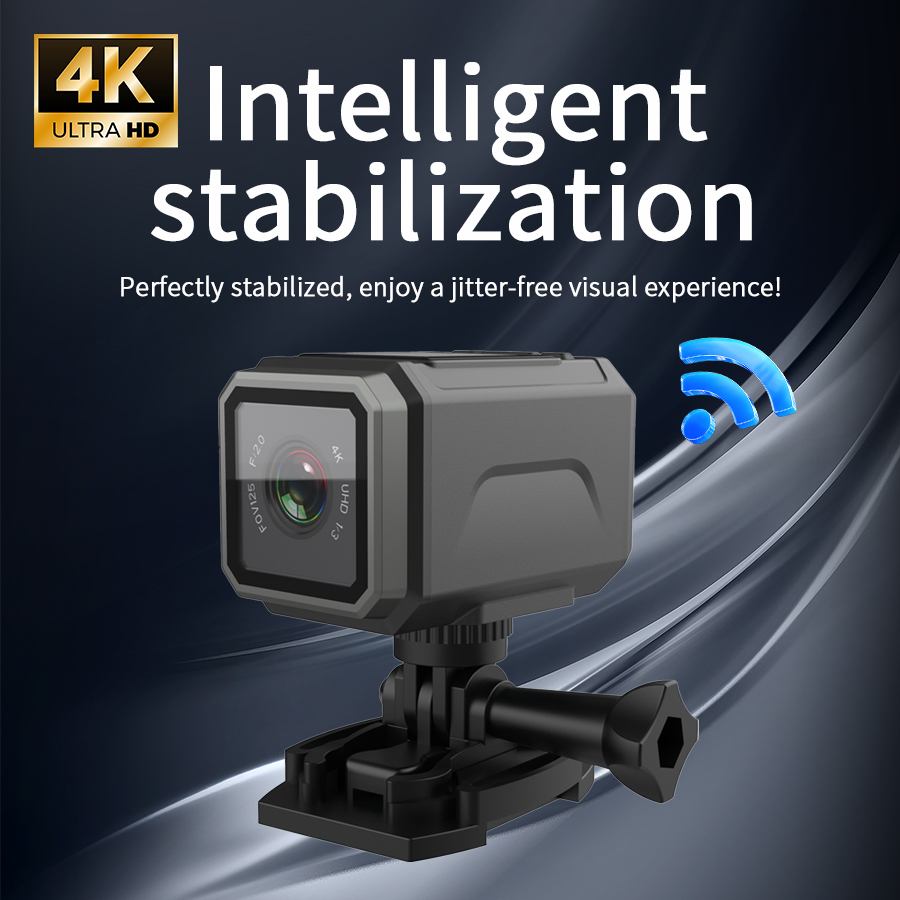 4K EIS Action Camera 125° Wide – обзор и цена Action Camera 4K