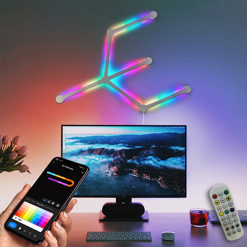 RGB Light Bar,Bluetooth APP Co – обзор и цена Rgb Desk Lamp Smart