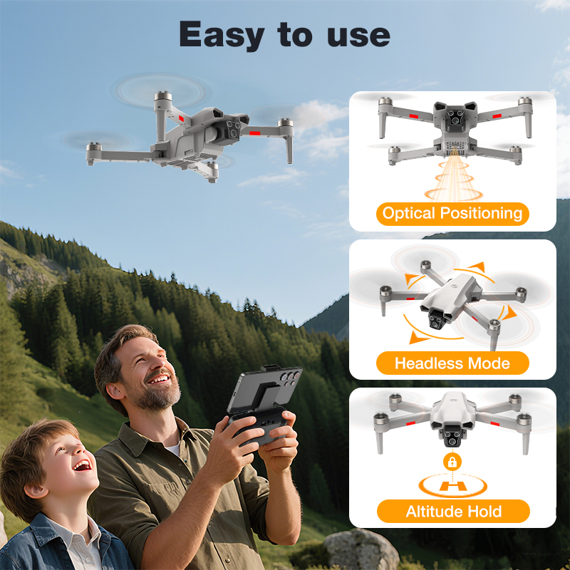 NEW Hot L017 Pro Drone Brushle – обзор и цена Electronic Gadgets