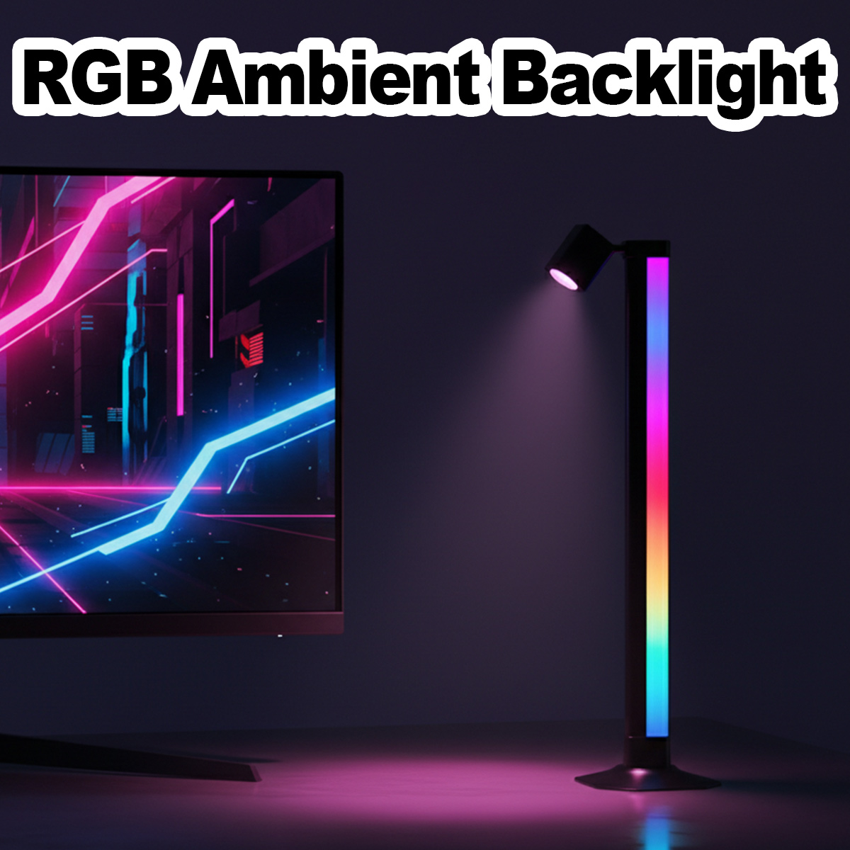 Smart Light Bar LED RGB Music  – обзор и цена Rgb Desk Lamp Smart