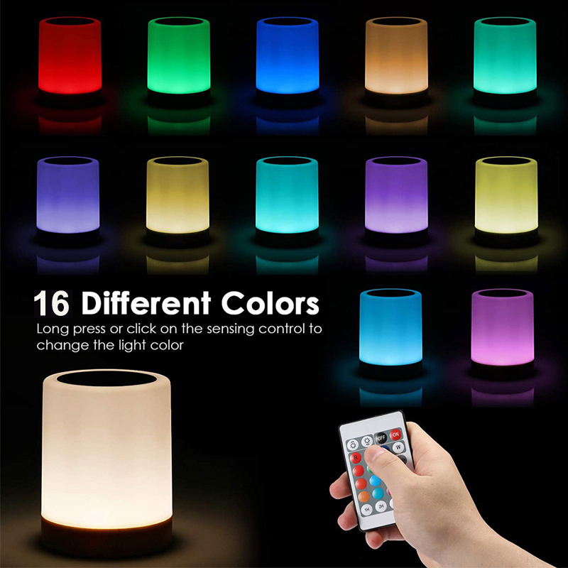 16 Colors Night Light Smart To – обзор и цена Rgb Desk Lamp Smart